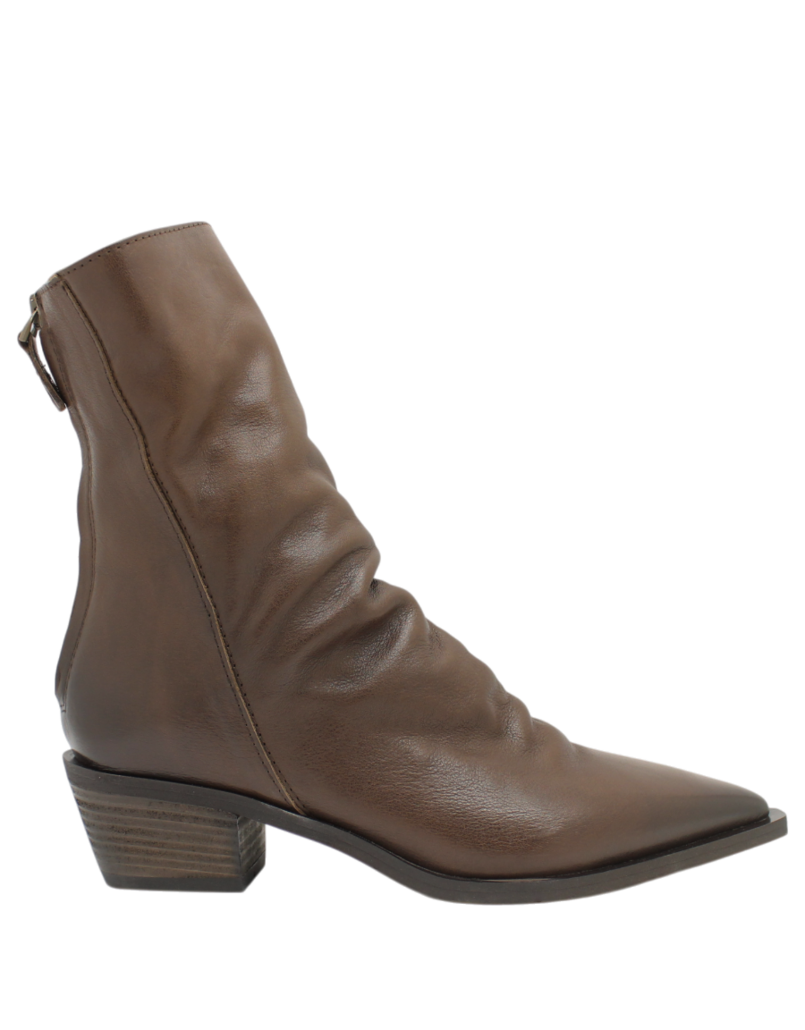 Mimmu Mimmu MM1A Brown Point Toe Ankle Boot Ava