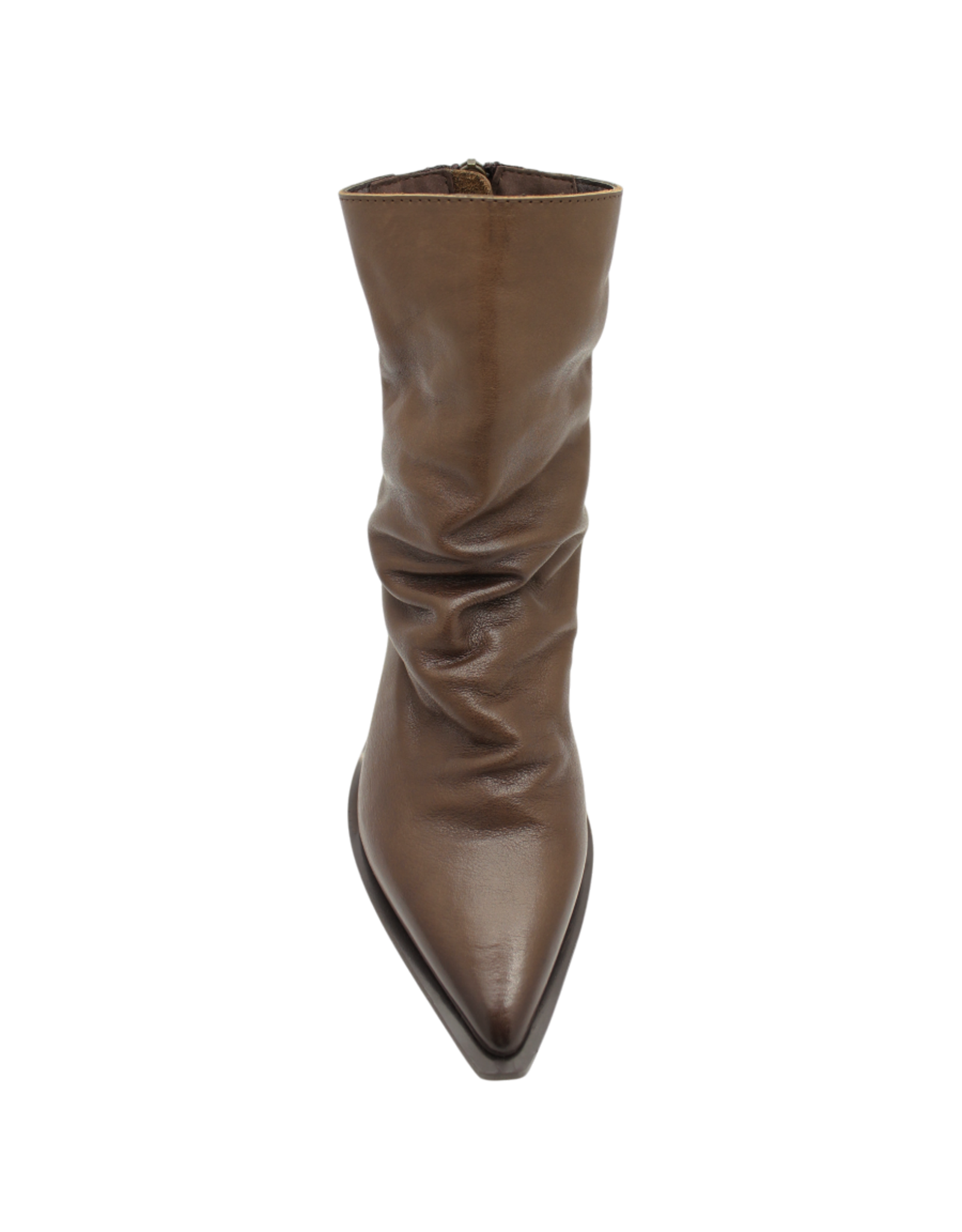 Mimmu Mimmu MM1A Brown Point Toe Ankle Boot Ava