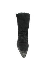 Mimmu Mimmu MM1E Black Suede Ankle Boot Rosie