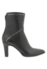 Mimmu Mimmu MM1G Black High Heel Ankle Boot Yarra