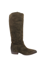 Mimmu Mimmu MM1C Olive Suede Slouch Boot Lola