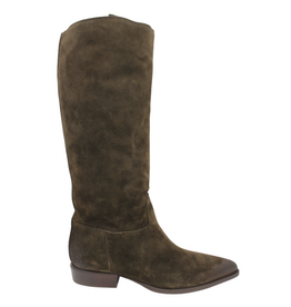 Mimmu Mimmu MM1C Olive Suede Slouch Boot Lola