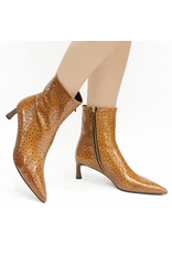 Halmanera Halmanera H53L Camel Glaze Ostrich Ankle Boot 1037