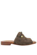 Nuova Nuova N4J Brown Suede Tie Mule Tyla