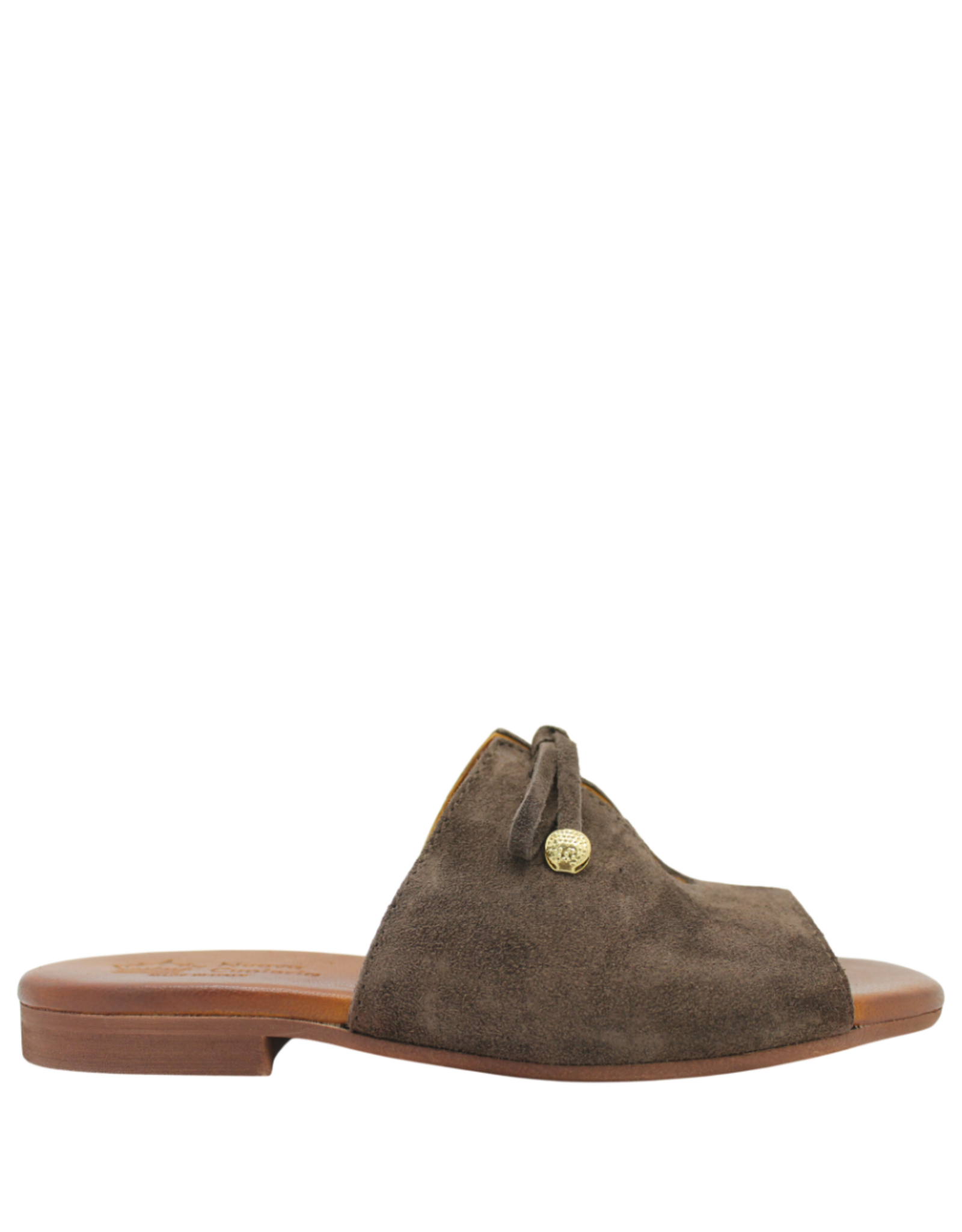 Nuova Nuova N4J Brown Suede Tie Mule Tyla