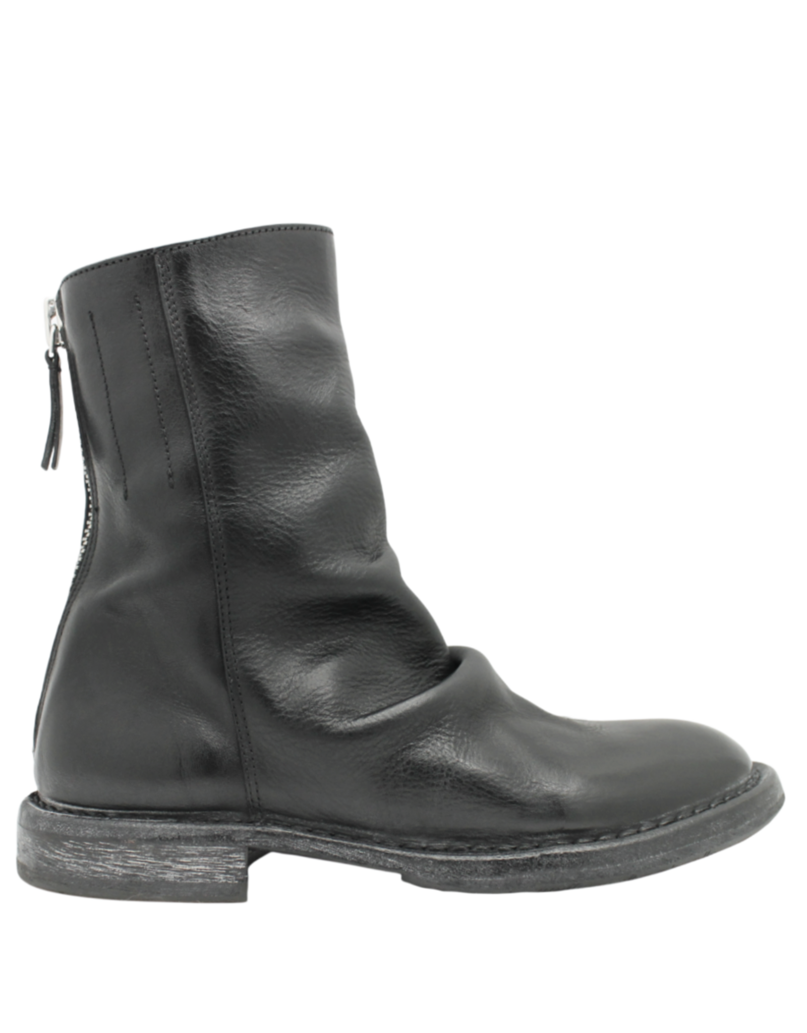 Moma Moma M12 Black Back Zipper Boot Lyra