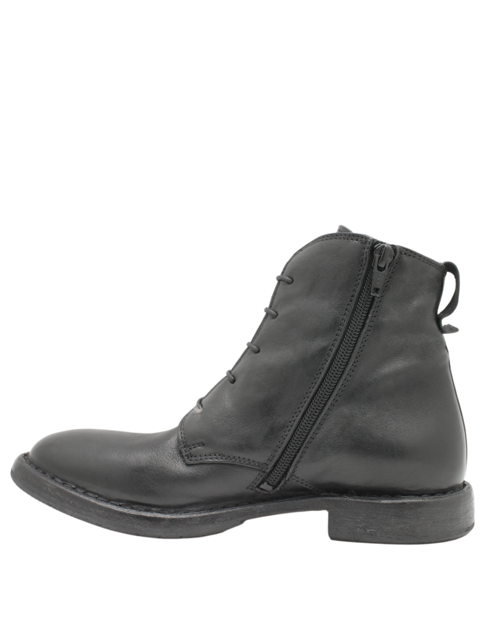 Moma Moma M12C Black Lace-Up Ankle Boot Mae