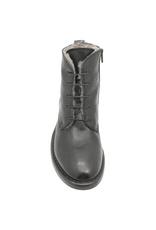 Moma Moma M12C Black Lace-Up Ankle Boot Mae