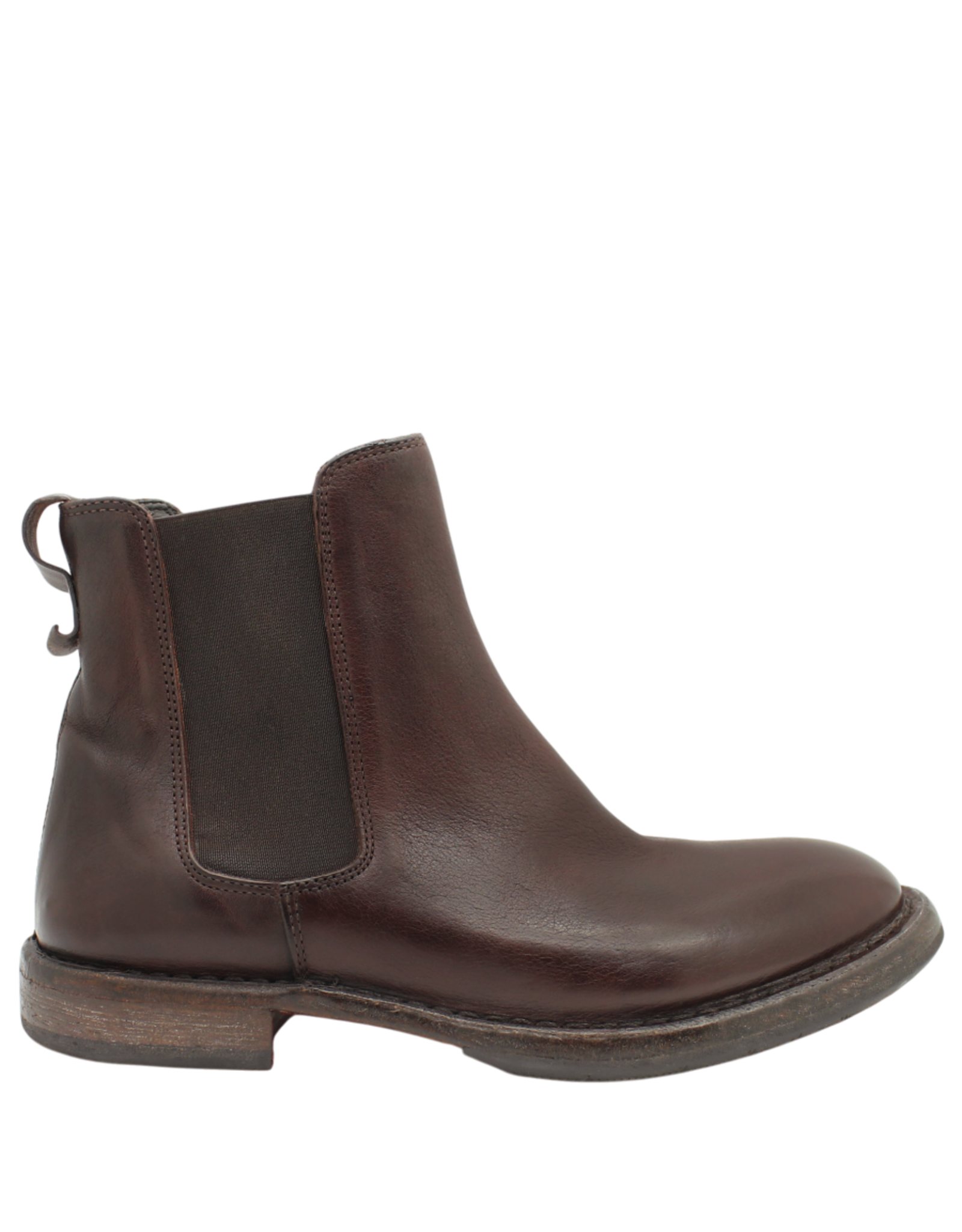 Moma Moma M12D Ebony Chelsea Boot Ruby
