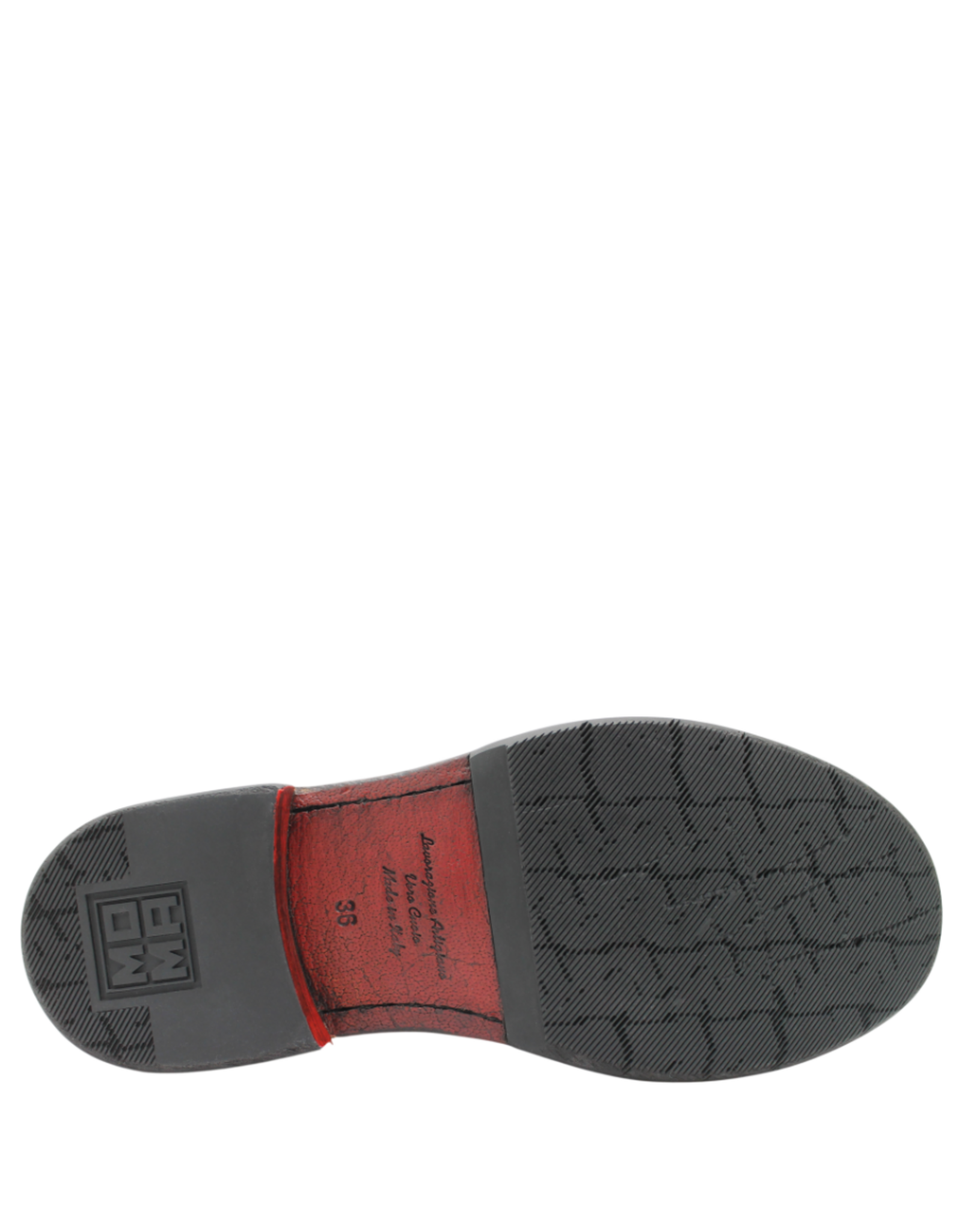 Moma Moma M12D Ebony Chelsea Boot Ruby