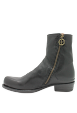 Fiorentini+Baker FB99C Black Side Zipper Ankle Boot Ingrid