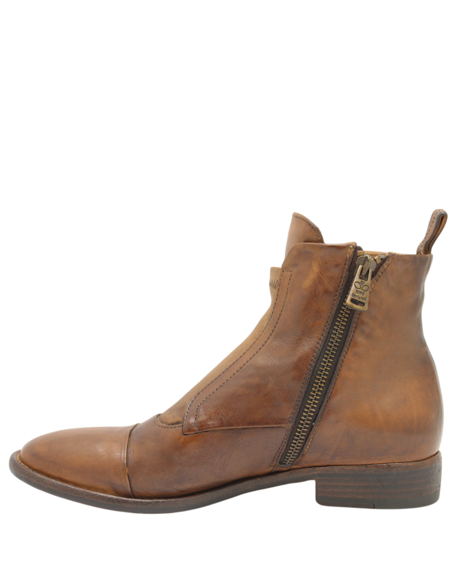 King King K2A  Amber  Flat Ankle Boot With Nappa Stretch 5544
