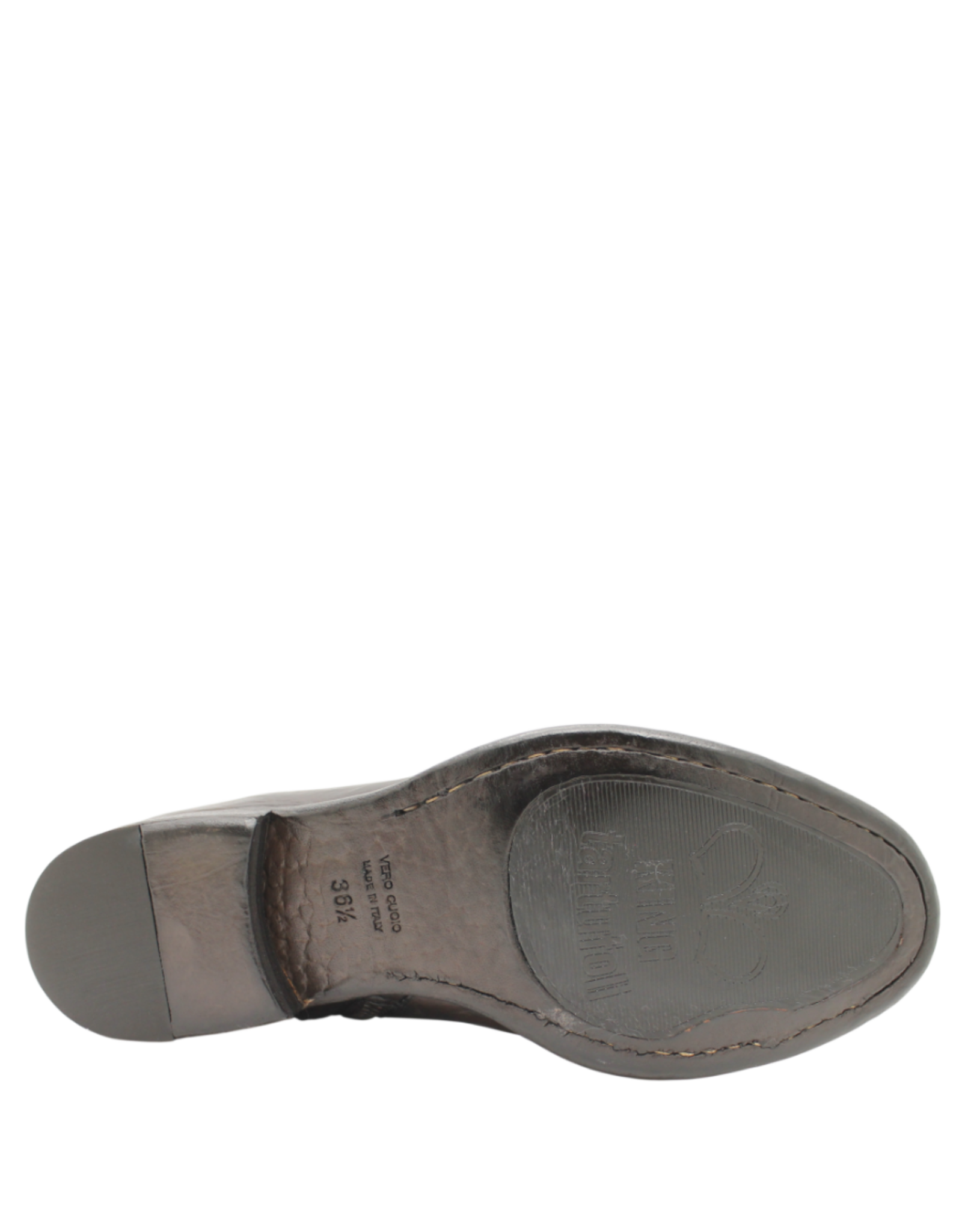 King King K2 Brown Flat Ankle Boot With Nappa Stretch 5544