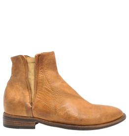 King King K2D Cognac Flat Ankle Boot 5560