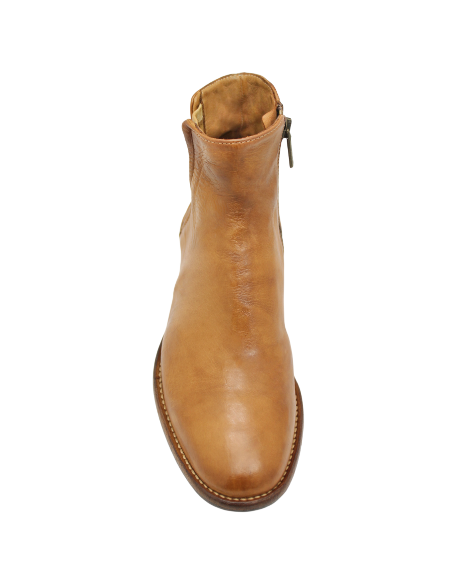 King King K2D Cognac Flat Ankle Boot 5560