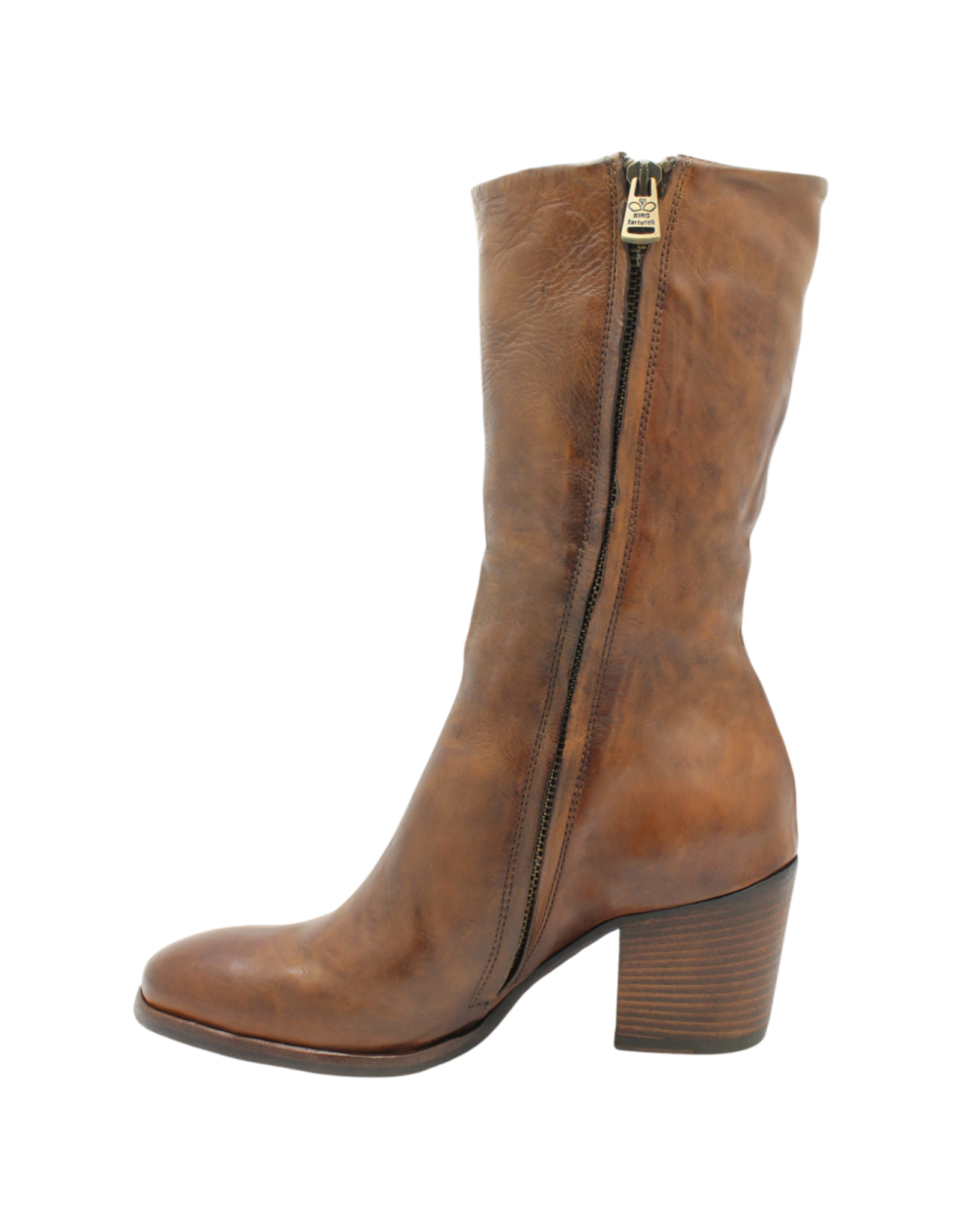 King King K2B  Amber Mid Calf Boot High Heel 5401