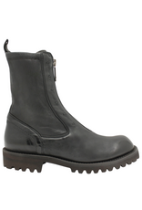 LeMargo LeMargo LE5E Black Front Zipper Boot Siya