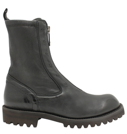 LeMargo LeMargo LE5E Black Front Zipper Boot Siya