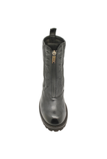 LeMargo LeMargo LE5E Black Front Zipper Boot Siya