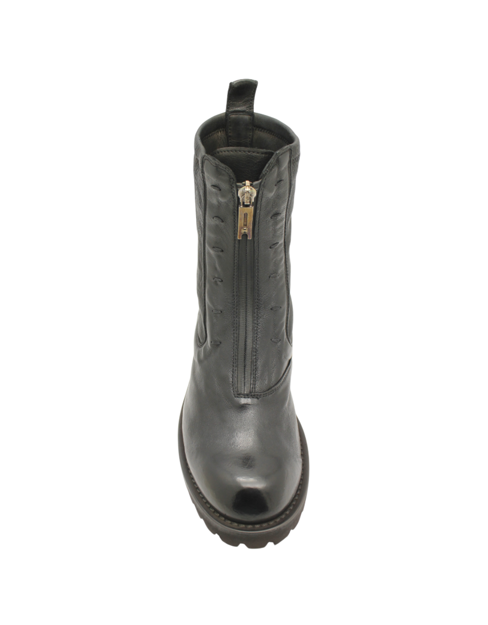 LeMargo LeMargo LE5E Black Front Zipper Boot Siya