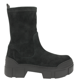 VicMatie VicMatie VM1 Black Back Zipper Boot 4010