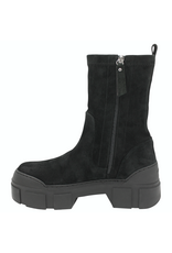 VicMatie VM1 Black Back Zipper Boot 4010