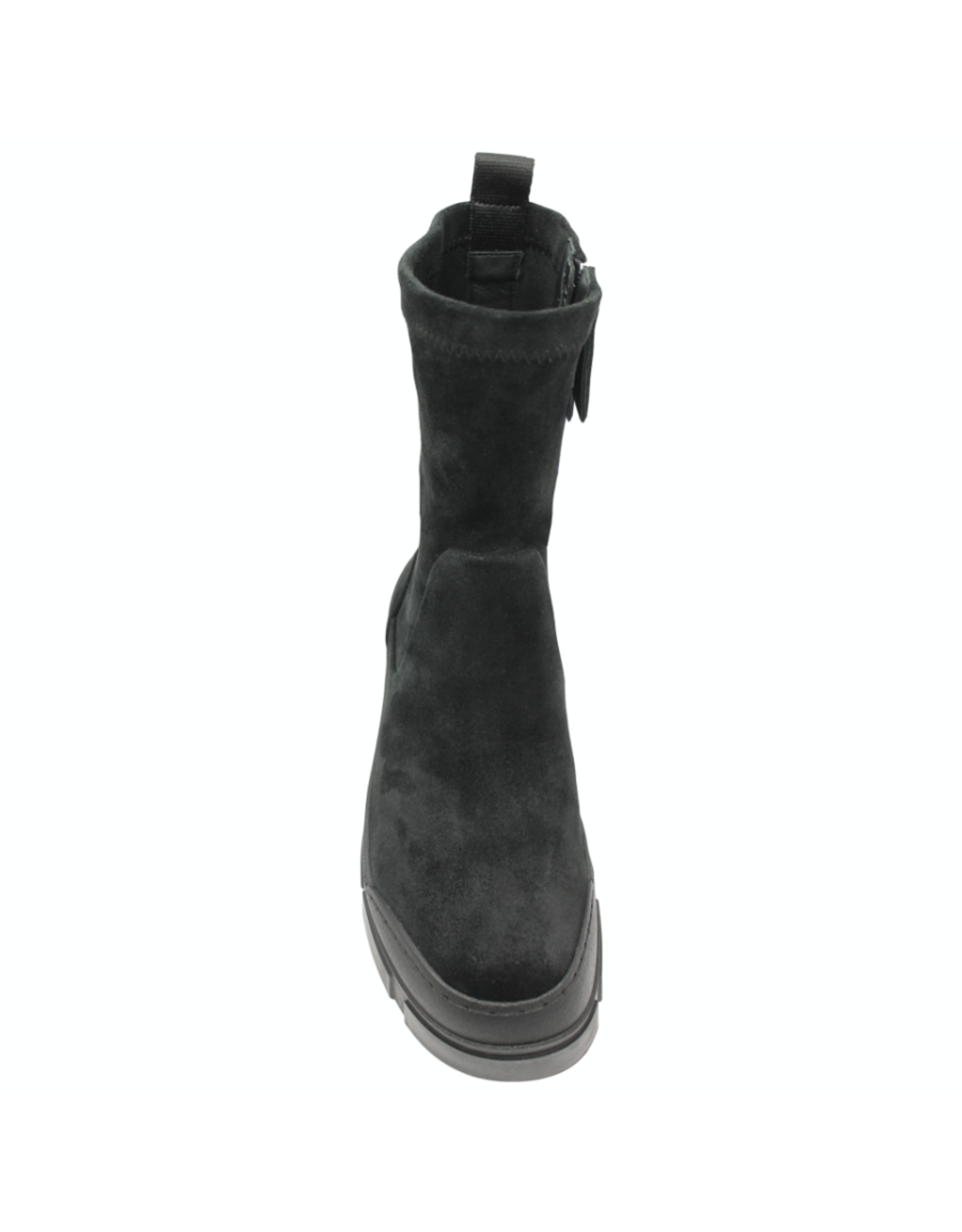 VicMatie VM1 Black Back Zipper Boot 4010
