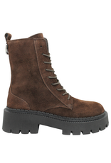 VicMatie VicMatie VM1A Brown Suede Lace-Up Mid Calf 4400