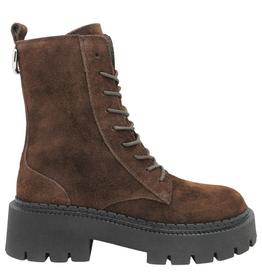 VicMatie VicMatie VM1A Brown Suede Lace-Up Mid Calf 4400