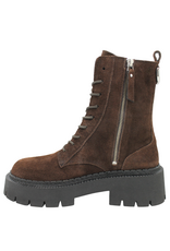 VicMatie VicMatie VM1A Brown Suede Lace-Up Mid Calf 4400
