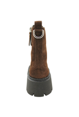 VicMatie VicMatie VM1A Brown Suede Lace-Up Mid Calf 4400