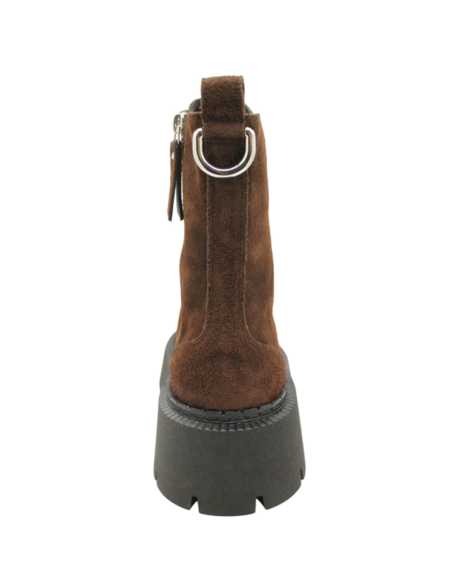 VicMatie VicMatie VM1A Brown Suede Lace-Up Mid Calf 4400