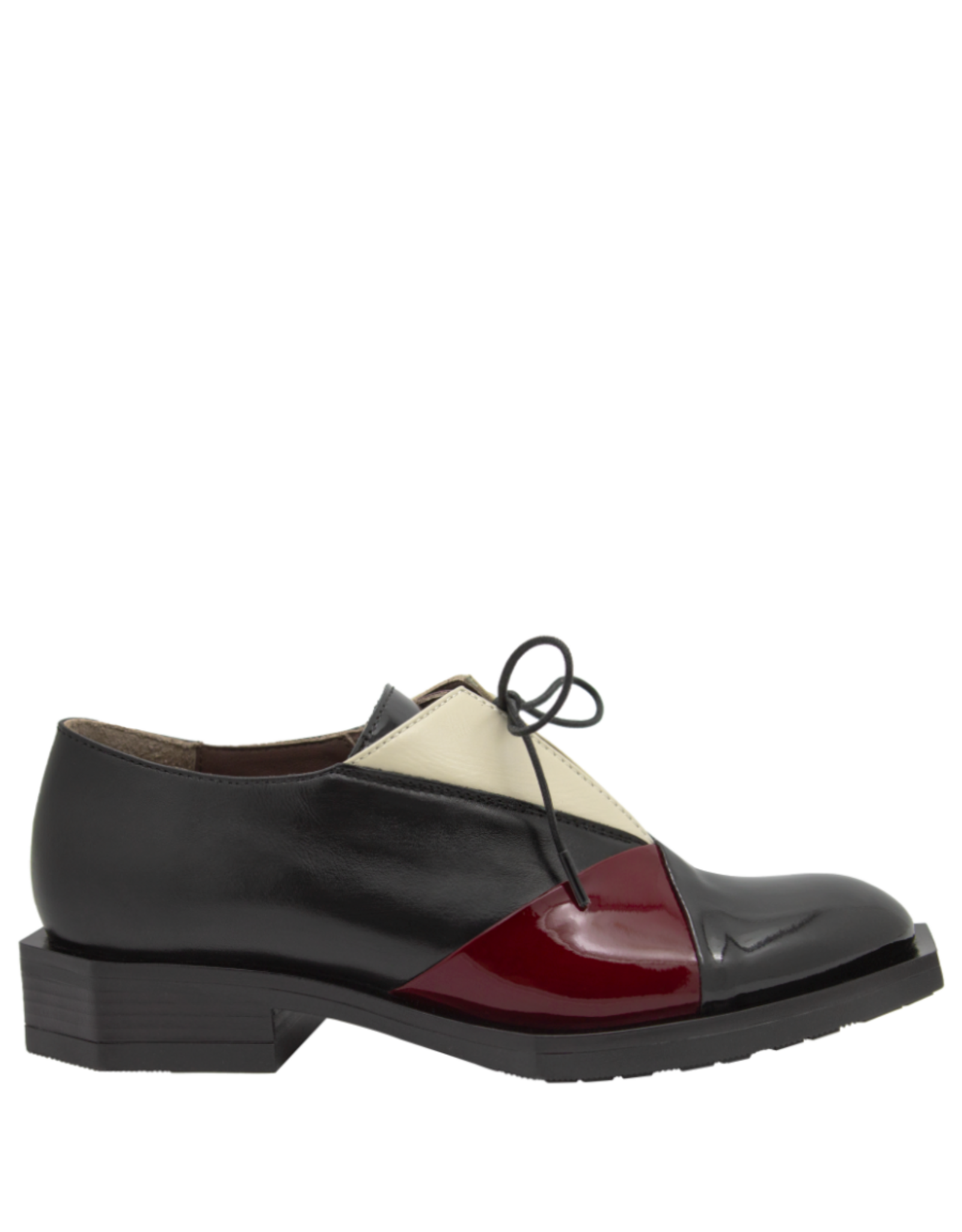 LeBohemien LeBohemien LB3F Black/Red/Beige Oxford QuQu