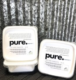 Infused Equestrian pure. Bit Wipes Peppermint