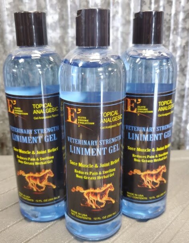 E3 E3 Liniment Gel 12 oz