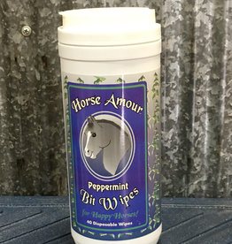 Horse Amour Bit Wipes Peppermint