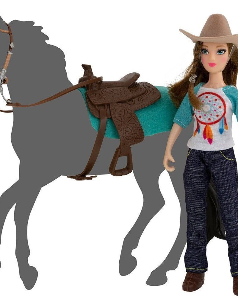 Breyer Breyer Natalie Western Cowgirl with Tack