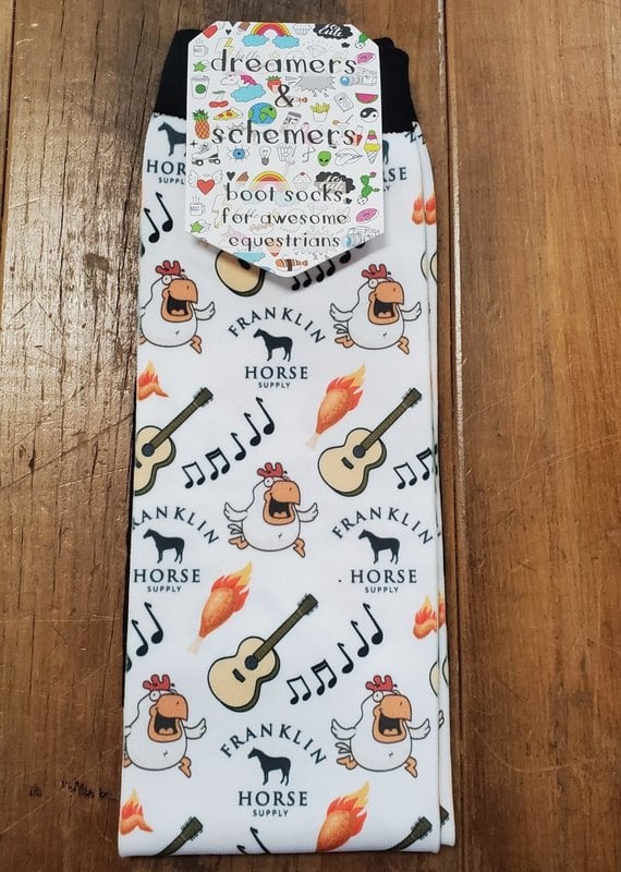 Dreamers & Schemers Dreamers and Schemers Nashville Hot Boot Socks