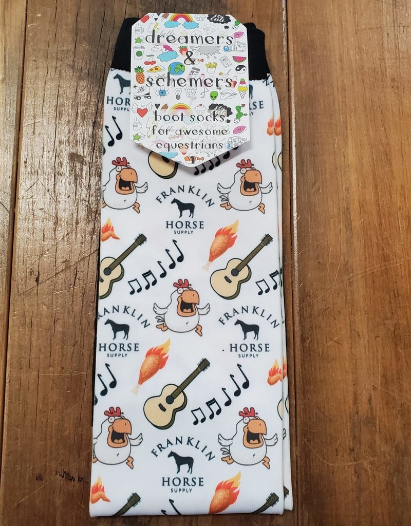Dreamers & Schemers Dreamers and Schemers Nashville Hot Boot Socks