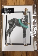 Hunt Seat Paper Co. Hunt Seat Paper Co Party Hat Foal Happy Birthday Card