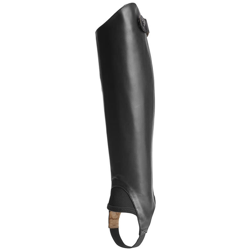 Guêtres Demi-chaps En Cuir Adulte - Intrepid International - Taille M - Noir