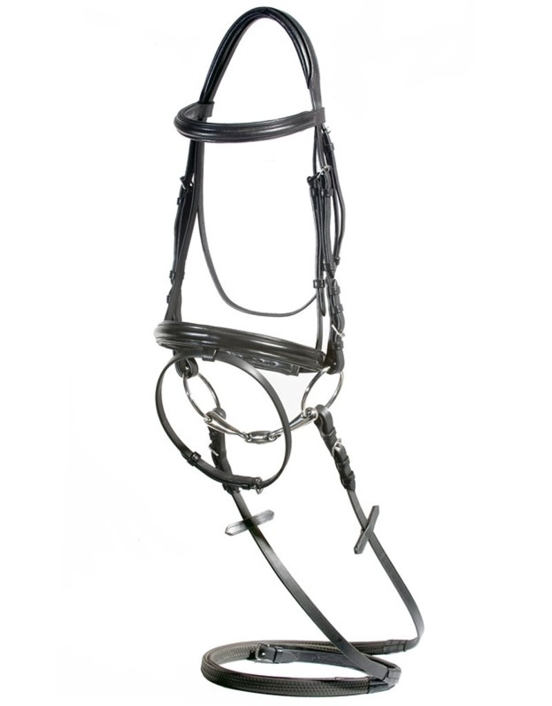 Nunn Finer Nunn Finer Galway Padded Bridle Havana