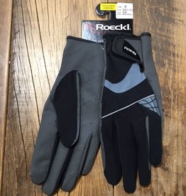 Roeckl Roeckl Montreal Black And Grey Gloves