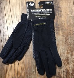 Heritage Gloves Heritage Power Grip Black Gloves