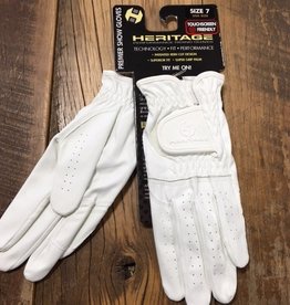 Heritage Gloves Heritage Premier White Show Gloves