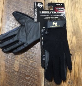 Heritage Gloves Heritage Youth Black Performance Fleece Gloves