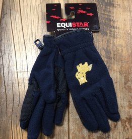 Equistar Equistar Youth Navy Fleece Gloves
