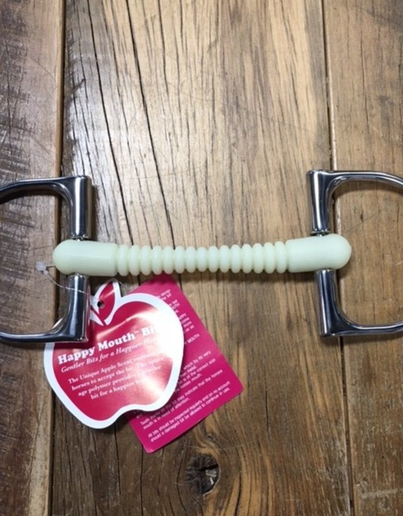 Happy Mouth Bit Happy Mouth Ribbed Mullen Pro King D Ring Bit