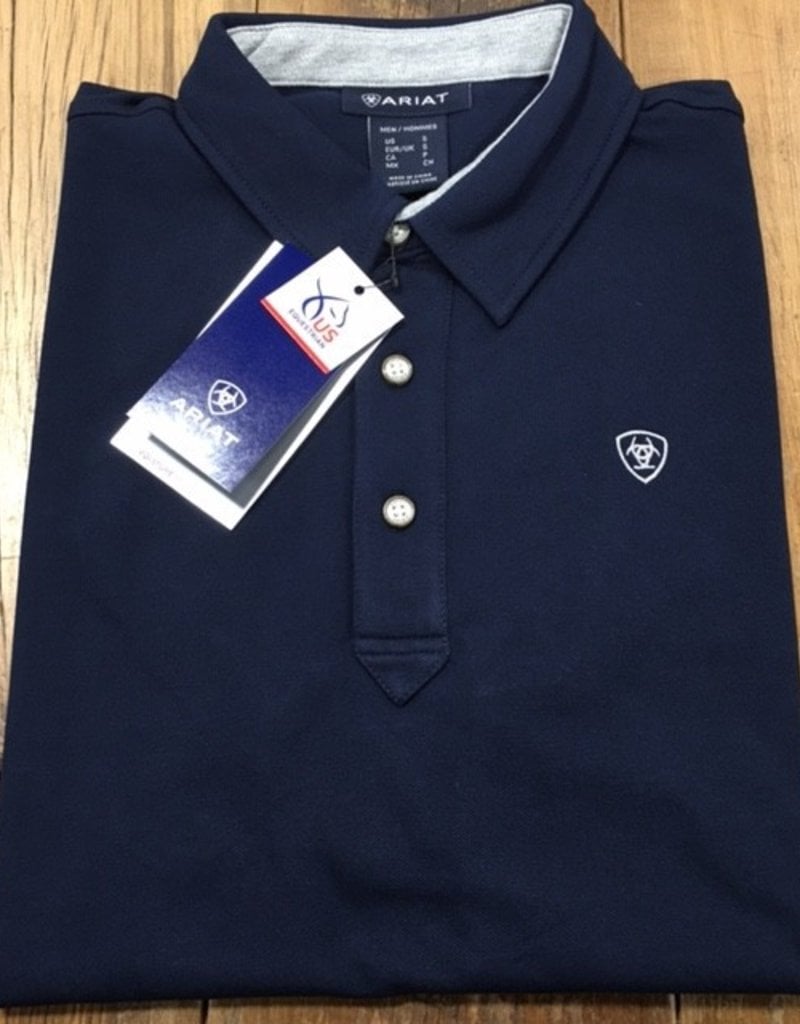 Ariat Ariat Men's Medal Polo Navy