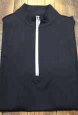 The Tailored Sportsman The Tailored Sportsman Ladies Icefil Short Sleeve Black/ Silver White
